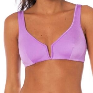 Maaji Victoria Metallic Lilac Bikini reversible NWT size S and M